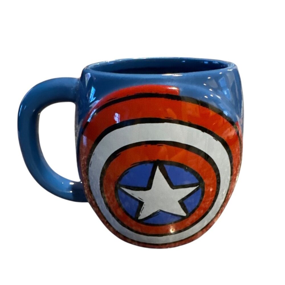 Marvel Captain America Ceramic Coffee Mug New Shield